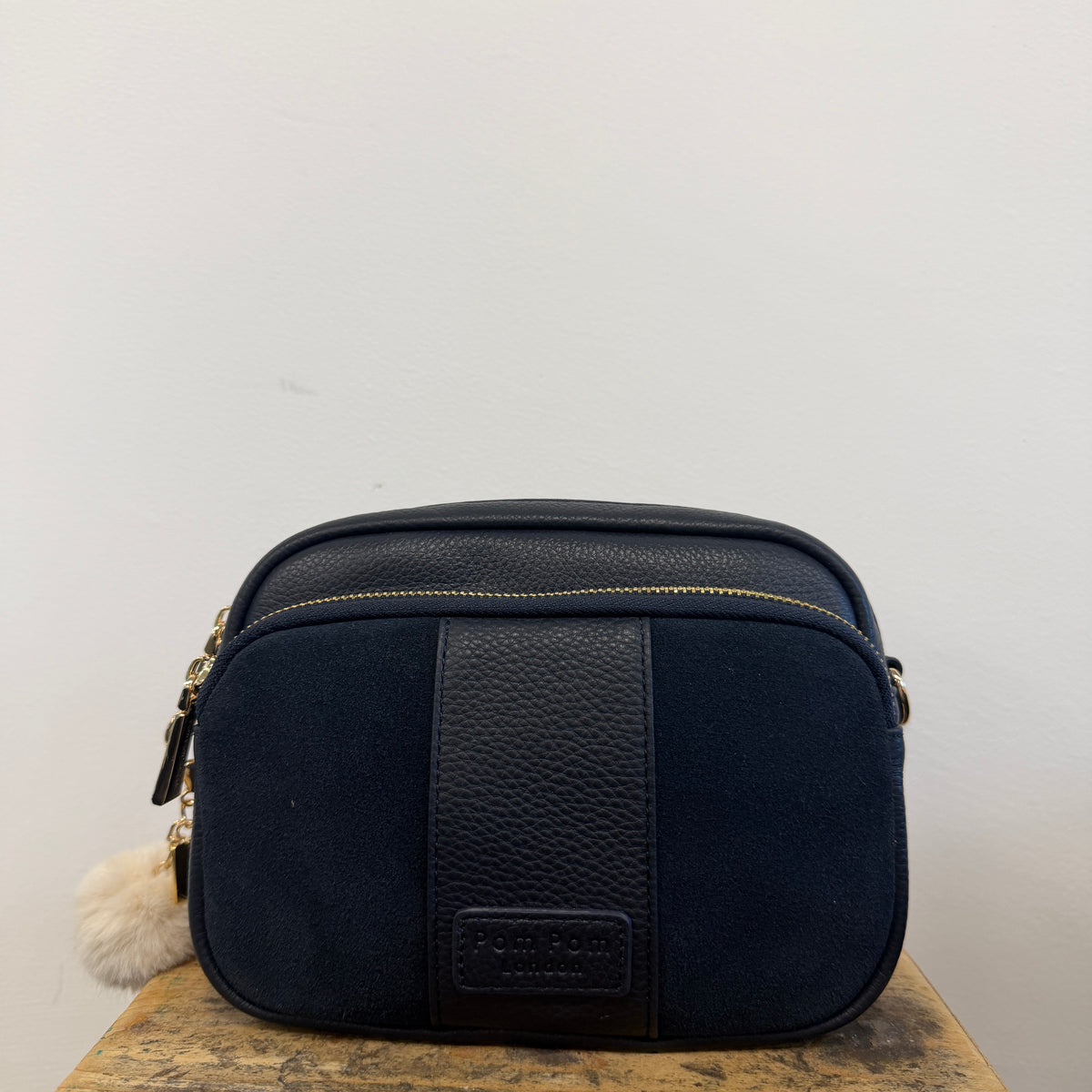 SECONDS Original Suede & Leather Navy