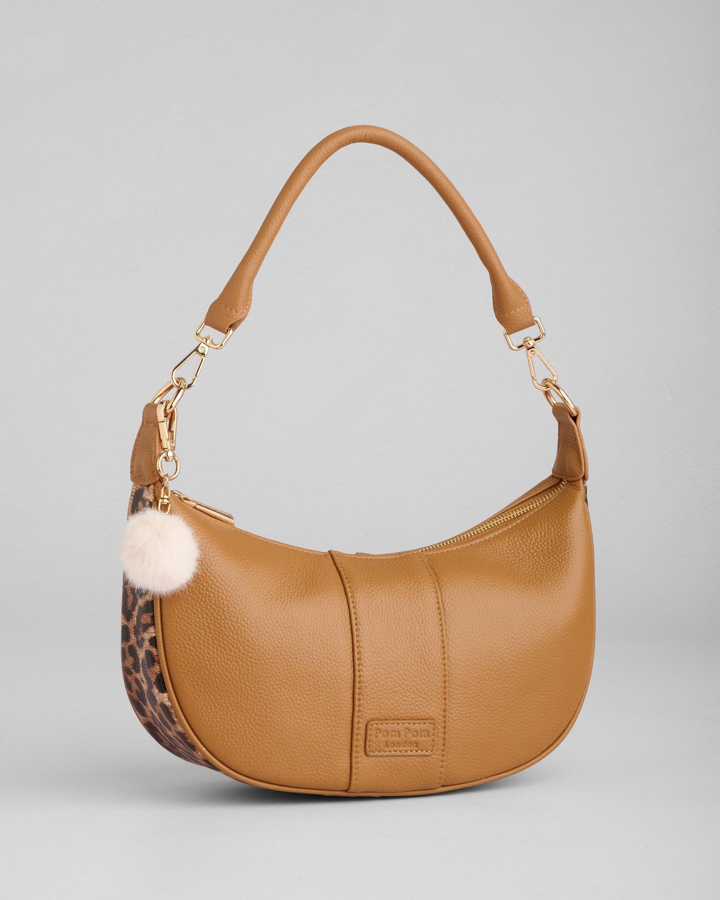 AS IS - Sutton Sling Bag Leopard Print Maple