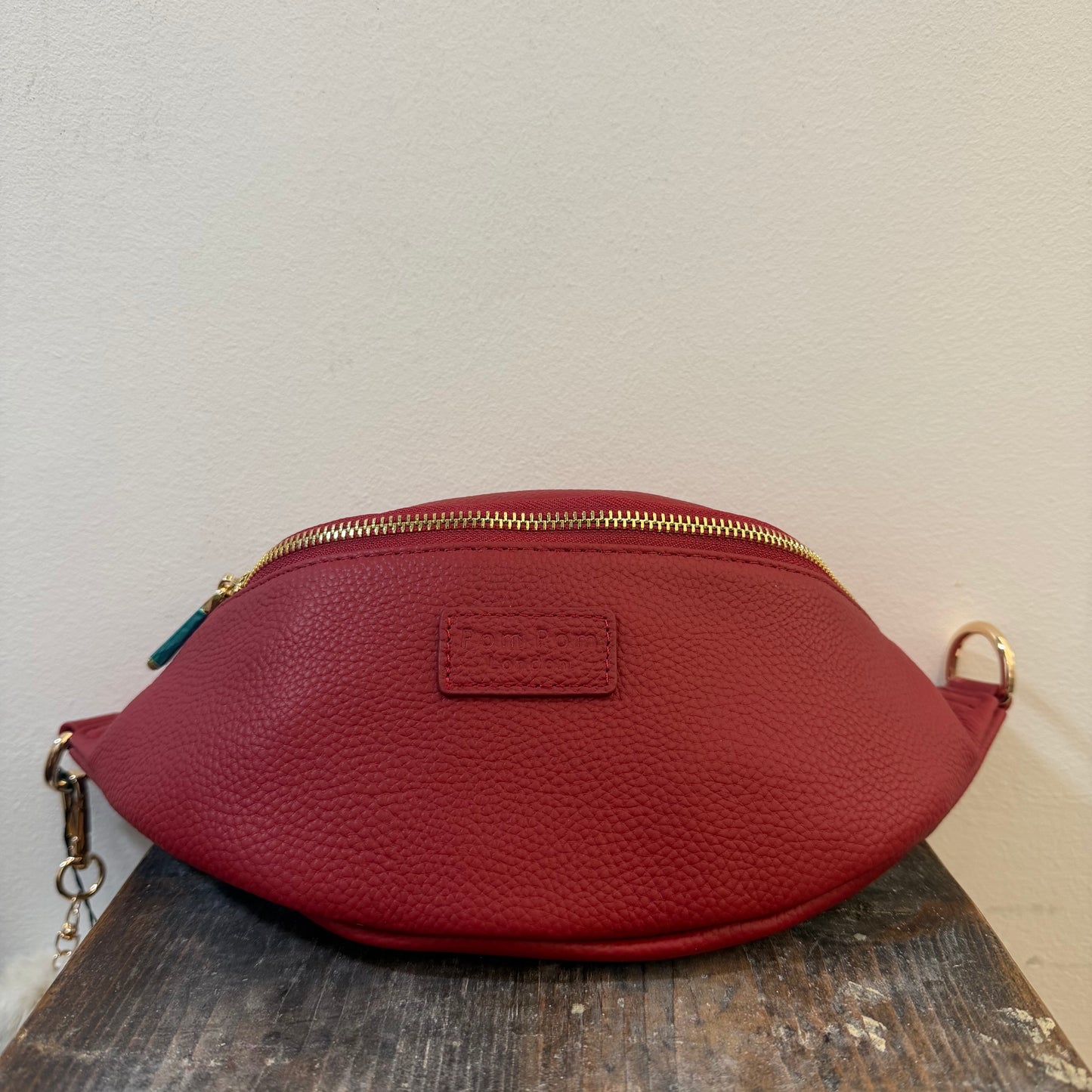SECONDS Bum Bag Crimson Red