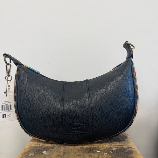 SECONDS Sutton Leopard Print Black