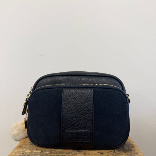 SECONDS Original Suede & Leather Navy