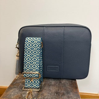 SECONDS City Plus Slate Blue with Blue Inca