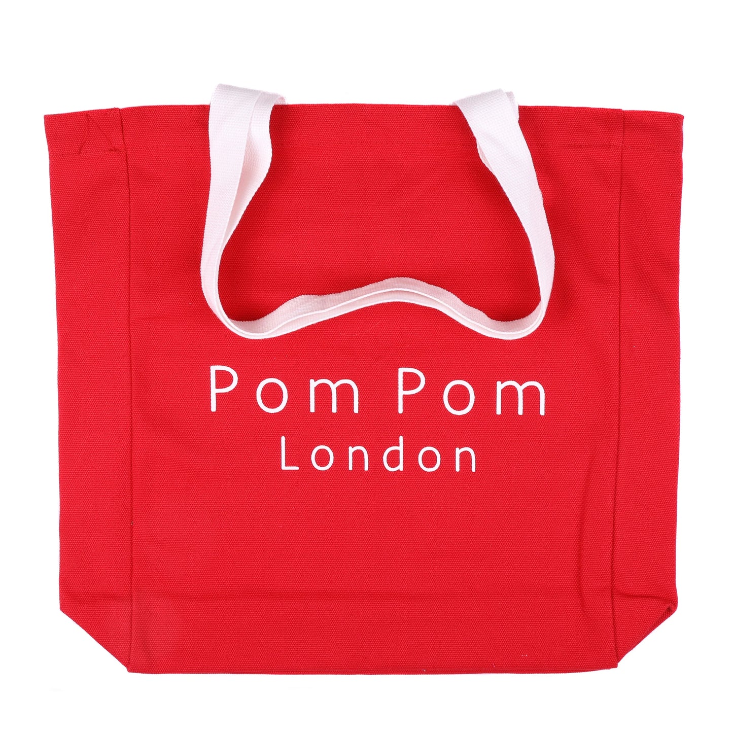 END OF LINE Shopping Tote Crimson Red