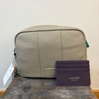 SECONDS City Stone Bag with Card Holder Purple Nightshade